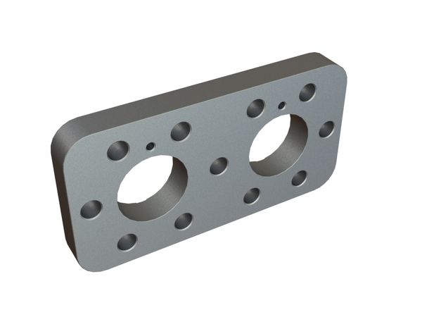 Cover plate 273x140x29 for Vecoplan LLC (Retech) 