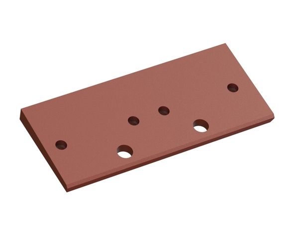 Cover plate left 409x175x27 for ZERMA America LLC 