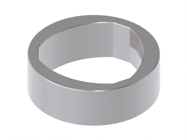 Edge spacer ring Ø206x67 for MeWa | Ehehalt | Andritz MeWa | THM Recycling 