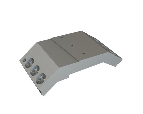 Fastening plate for knife holder LR04 for Lindner Recyclingtech 