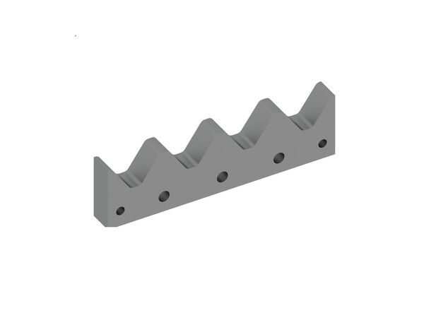 Gegenmesser 359x100x39 für Eldan HR 125