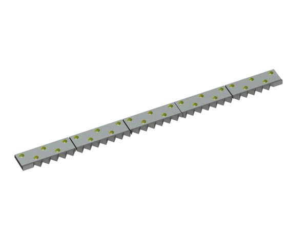 Gegenmesser 5-tlg. 2494x179x43/31 Eco Line für Zeno Zerkleinerungsmaschinen 