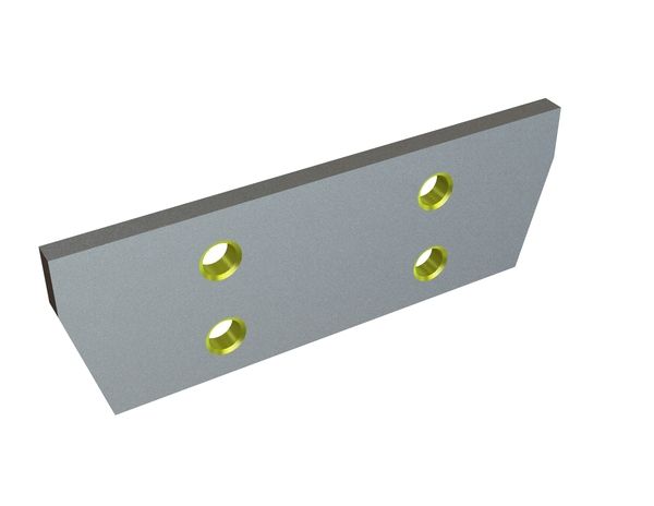 Hammer plate 220x77x10 Eco Line for Hosokawa Alpine AG 