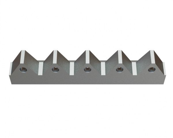 knifeholder middle angled, 399x95x70 pour Eldan MPR 200 HD