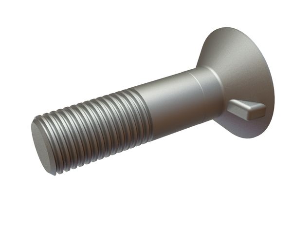 M16X115 countersunk head screw with nib 10.9 