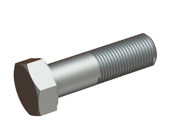 M16x55 Hexagonal screw with shank 10.9 