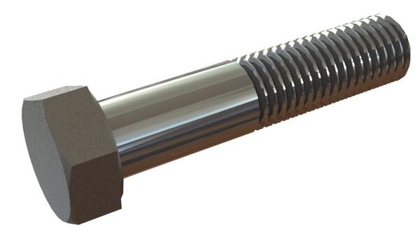 M16x75 Hexagon fitting screw 8.8 