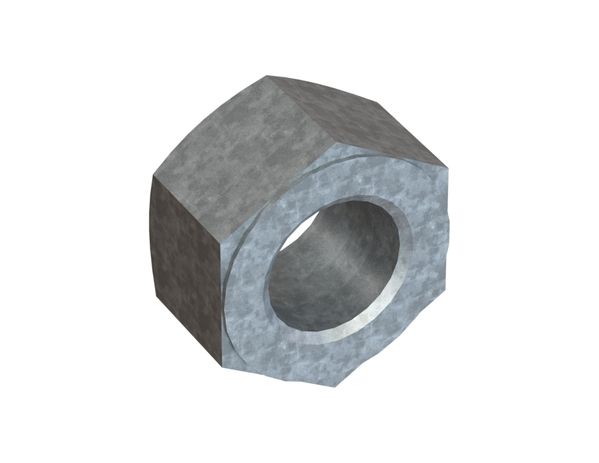 M24 hexagon nut 10, DIN 934/ISO 4032 