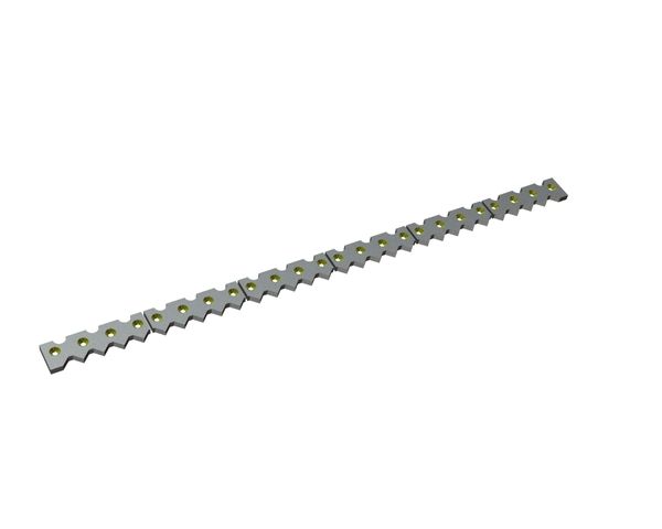 Peigne détacheur kit de 6, 2412x125x28 Eco Line pour Weima Maschinenbau GmbH Weima PowerLine 2500