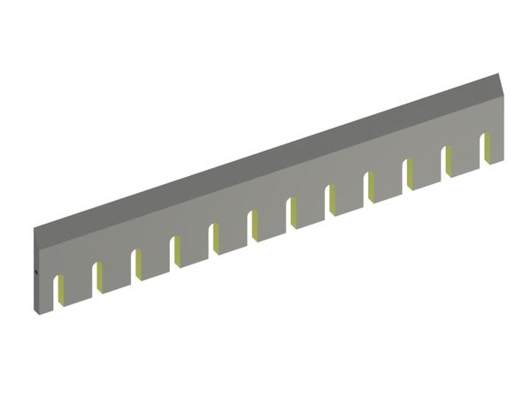 Rotor knife 1200x225x25 Eco Line for Vecoplan LLC (Retech) 