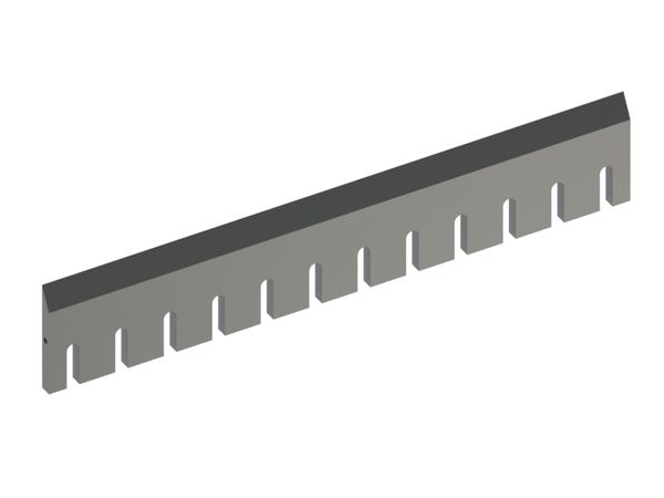 Rotor knife 1200x225x25 Premium Line for Vecoplan LLC (Retech) 