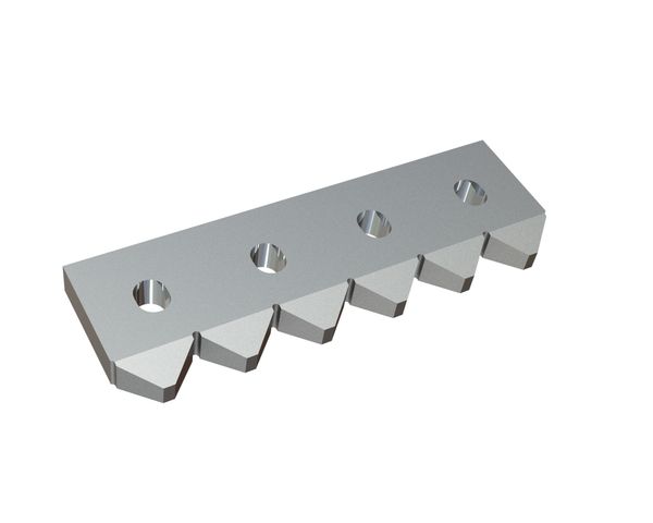 Scraper middle 382x123x28 Premium Line for Vecoplan LLC (Retech) 