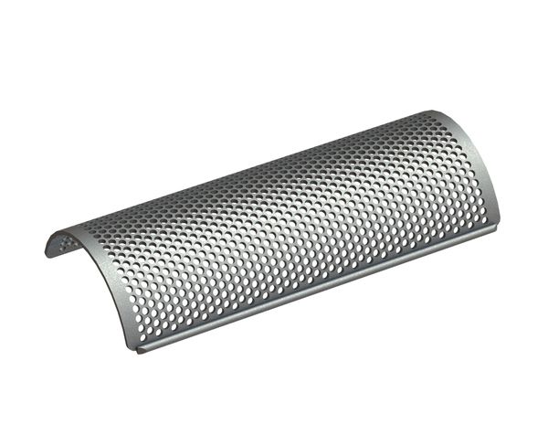 Screen basket 1130 wide, sheet t hickness t=12 for ZERMA America LLC 