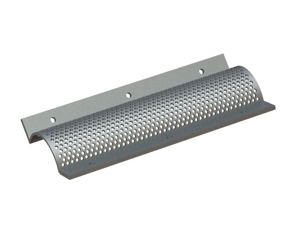 Strainer basket 543 wide, Screen thickness= 6 for Vecoplan 