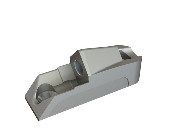 Support de lame 244x102x74 pour Lindner Recyclingtech Lindner Universo