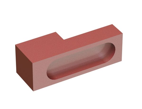 Support plate 75x25x27 for Lindner Recyclingtech 