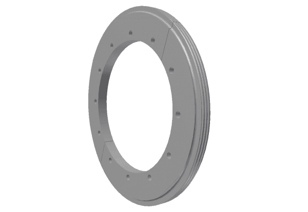 Wear ring right 2-parts for Vecoplan LLC (Retech) Vecoplan VVZ 190 Taifun