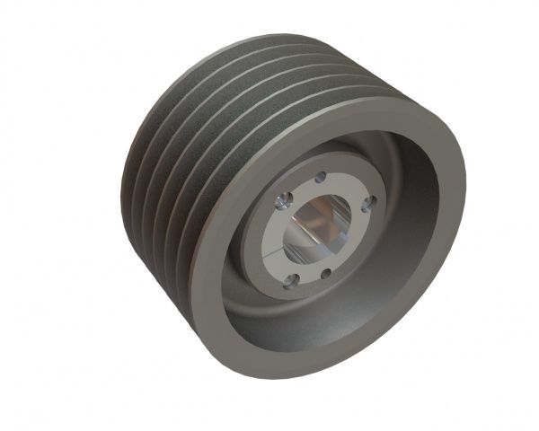 wedge disc Ø355, for 6x 8V rib, pour Lindner Recyclingtech Lindner Jupiter